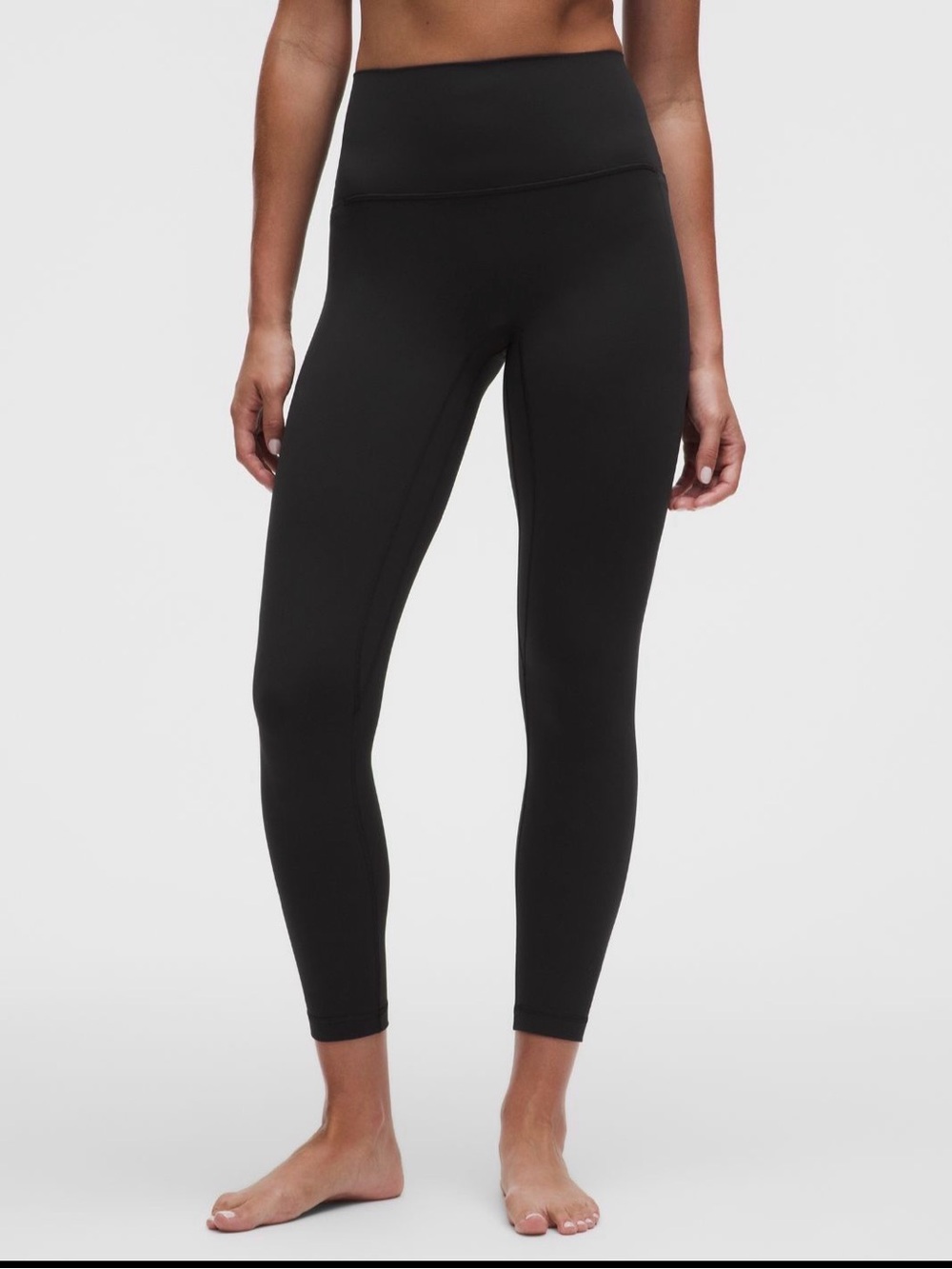 Lululemon Base Pase High-Tight Black 25" Legging Size 0